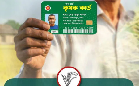 ফ্যামিলি কার্ডের মতো কৃষক কার্ড দেবে সরকার | পাইলট প্রকল্প শুরু হচ্ছে শীঘ্রই