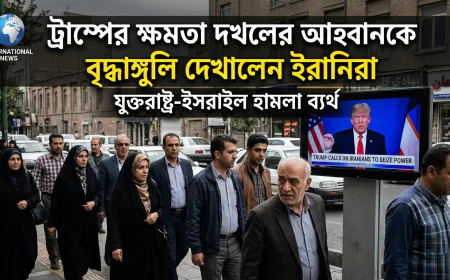 ট্রাম্পের ক্ষমতা দখলের আহ্বানকে বৃদ্ধাঙ্গুলি দেখালেন ইরানিরা: ব্যর্থ হলো আমেরিকার নতুন ছক