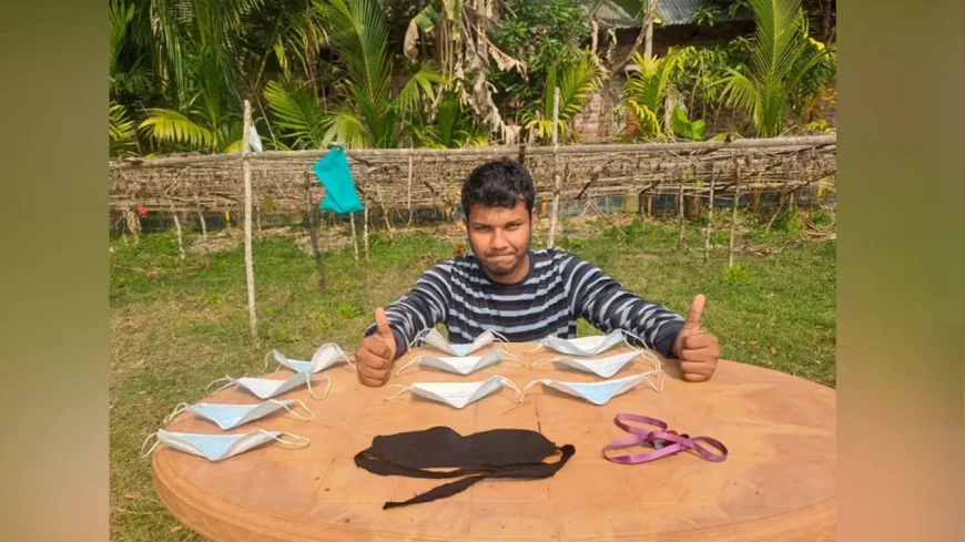 গিনেস বুকে নাম লেখালেন বাংলাদেশের সিফাত, চোখ বাঁধা অবস্থায় ১০ সেকেন্ডে ১০ মাস্ক পরে গড়লেন বিশ্ব রেকর্ড