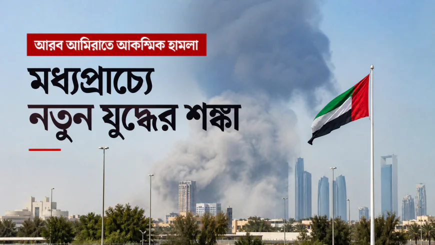 আরব আমিরাতে আকস্মিক হামলা, মধ্যপ্রাচ্যে নতুন যুদ্ধের শঙ্কা