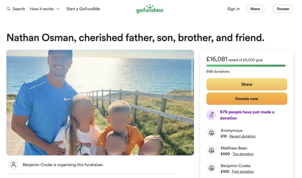 British dad-of-four, Nathan Osman, tragically dies after a mysterious fall during his first lads' holiday in Benidorm. Family and friends mourn as they raise funds to bring him home.