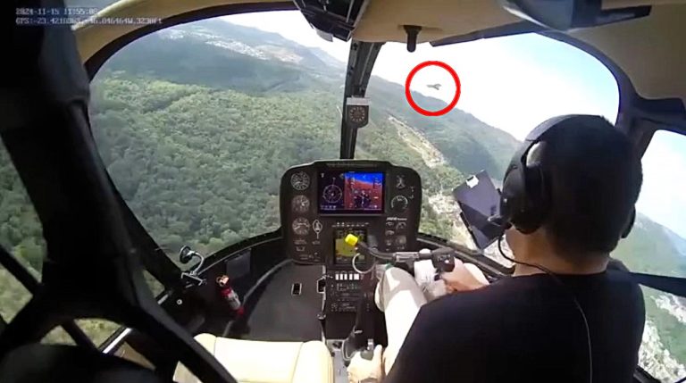 A vulture crashes into a helicopter mid-flight over Brazil, dislodging an iPad and shocking the pilot. Watch the dramatic footage of this rare and intense bird strike!