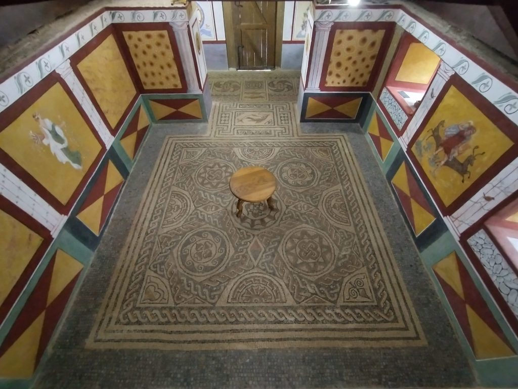 Discover how 140,000 hand-crafted stone cubes, authentic tools, and untrained volunteers brought a stunning Roman mosaic back to life in Somerset after five years of work!