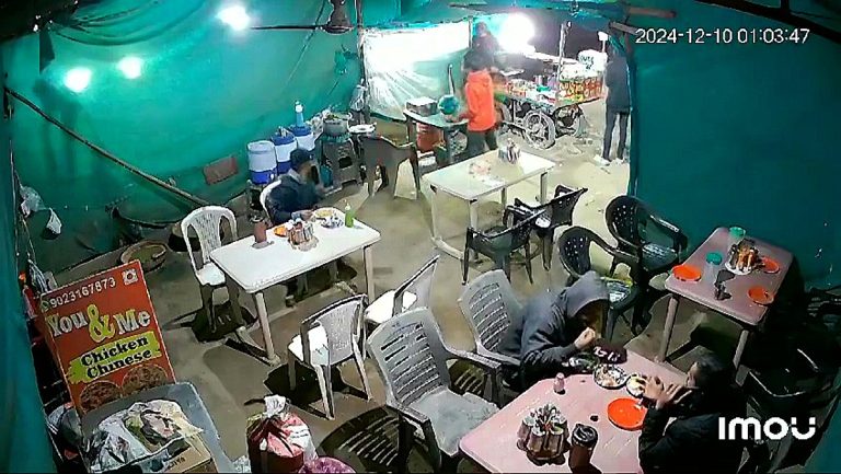 A speeding SUV crashes into a roadside restaurant in Gujarat, injuring 3 diners in a shocking CCTV-captured moment. Reckless driving leaves chaos and devastation behind.