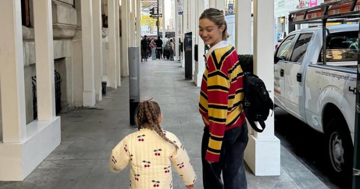 1 Gigi Hadid Shares Sweet Photos Bonding With Daughter Khai