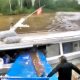 A packed passenger boat was torn open in a dramatic collision on Peru’s Ucayali River, leaving six injured. Shocking footage captured the terrifying moment.