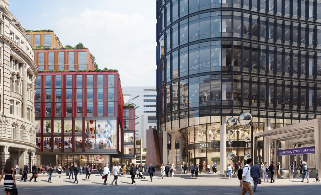 Broadgate CGI