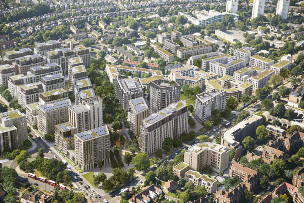 Clapham Park masterplan