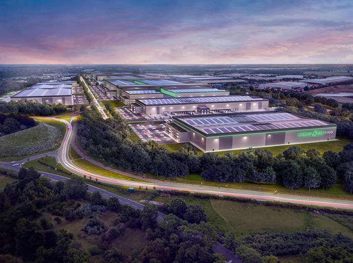 Coventry gigafactory CGI