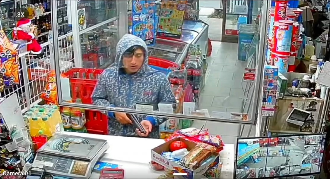 A gunman in Chile had a change of heart mid-robbery, bought sweets instead, then swiped crisps before fleeing—only to drop his gun in front of stunned pedestrians!