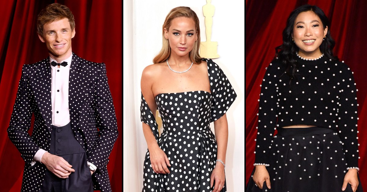 See How Celebs Style Polka Dot Style Trend