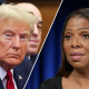 Trump and Letitia James