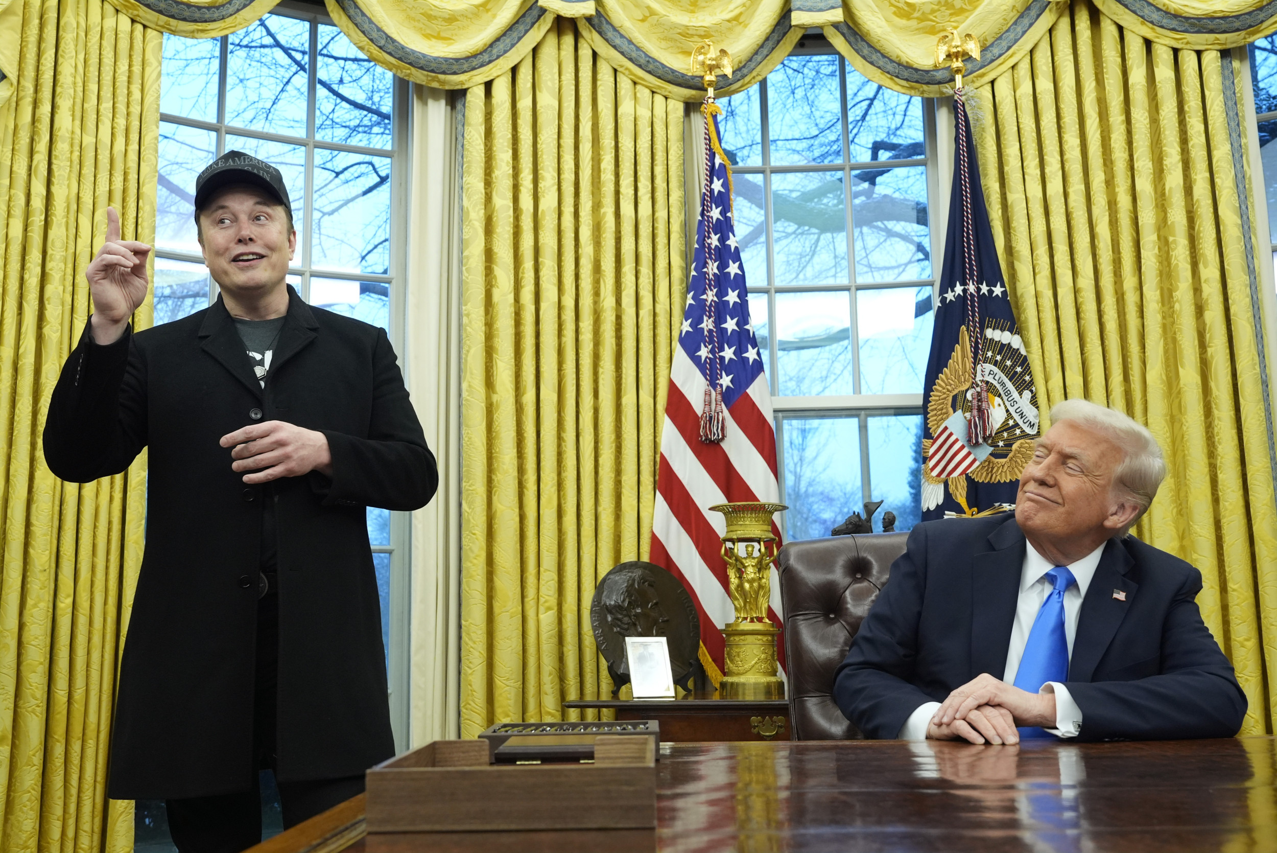 elon musk donald trump oval office