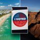 grand canyon miami voted sticker