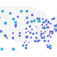 map shows best places weddings