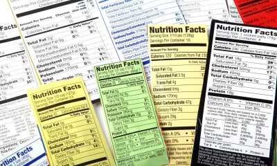 nutrition facts labels