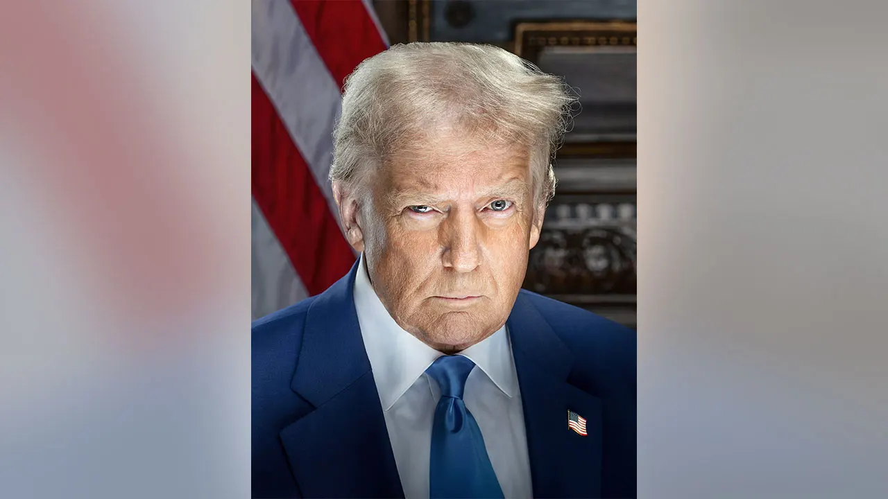 president donald j trump official portrait