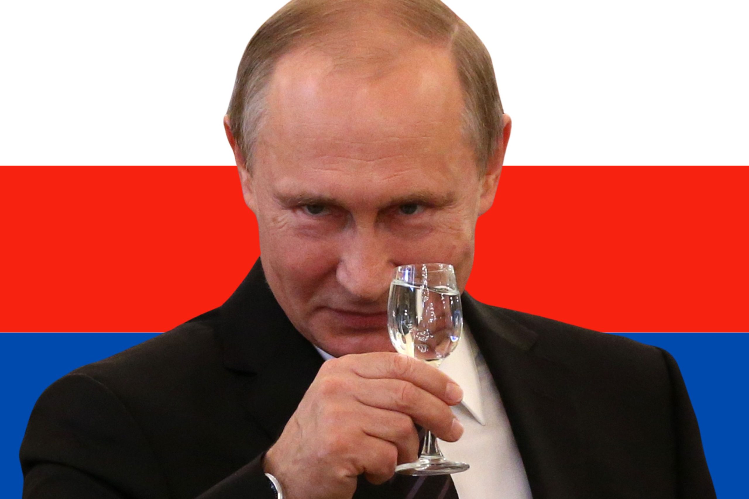 putin toasts front russian flag scaled