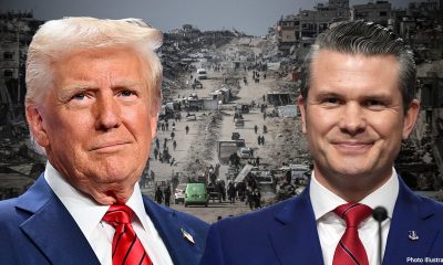 trump hegseth gaza