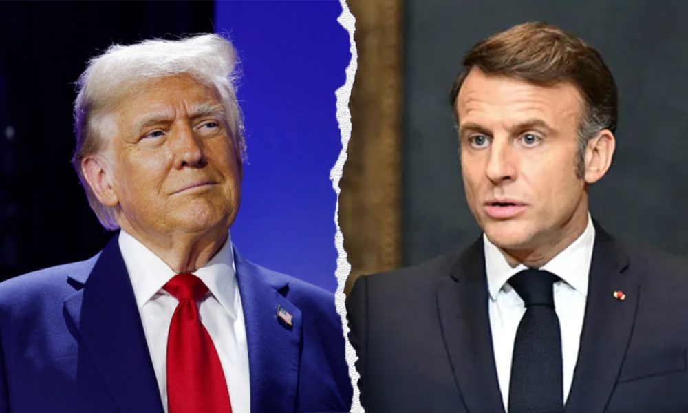 trump macron