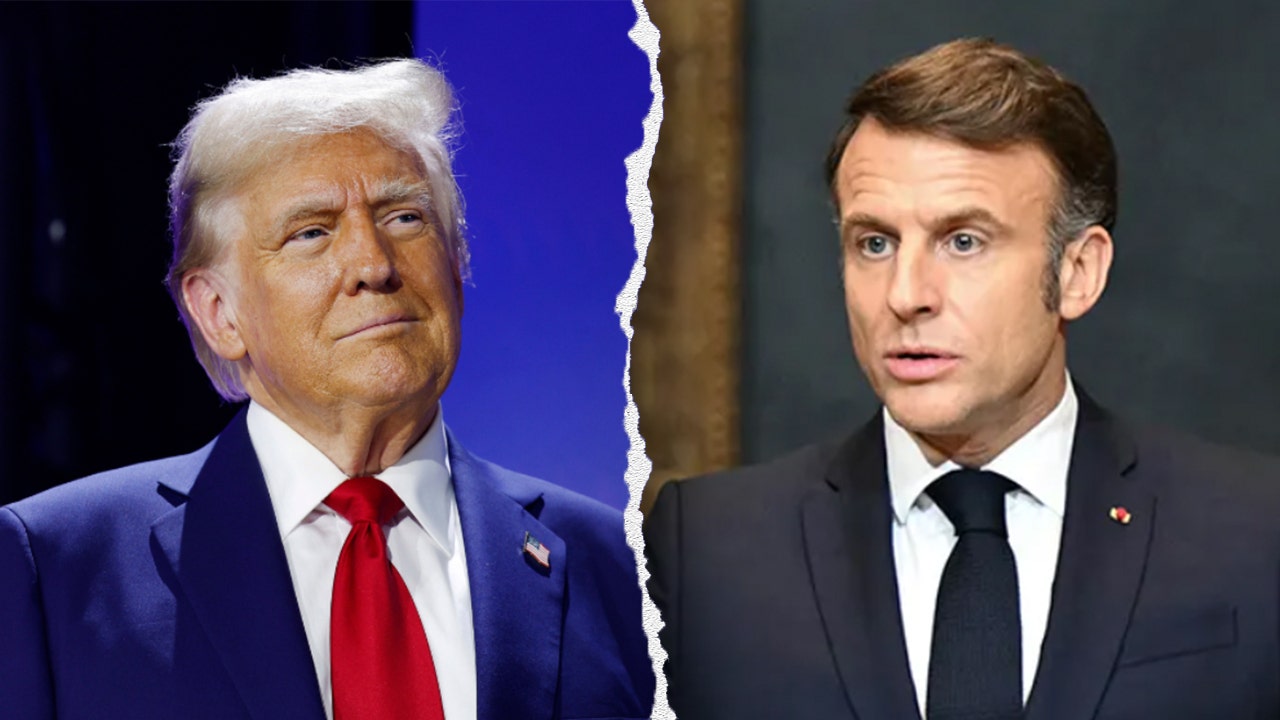 trump macron