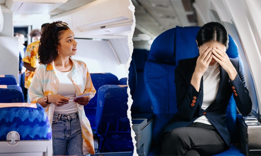 woman bullied by flight passengers