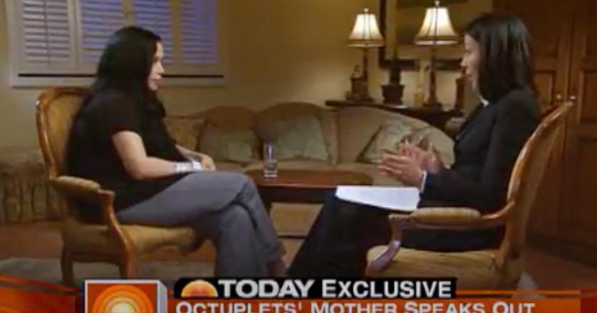 1 Nadya Suleman Recalls Being Interrogated by Ann Curry After Welcoming 8 Babies