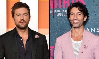 Brandon Sklenar Wears Same Floral Pin Justin Baldoni Wore to It Ends With Us Movie Premiere