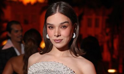 Hailee Steinfeld Sparkles During Solo Outing at 2025 Vanity Fair Oscars Party 1