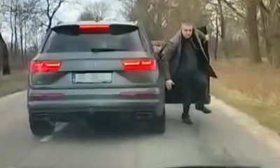 Polish mayor Jacek Zielinski attacked a man in a shocking road rage incident, leaving him with severe injuries. Caught on video, the brutal fight may cost him his job.