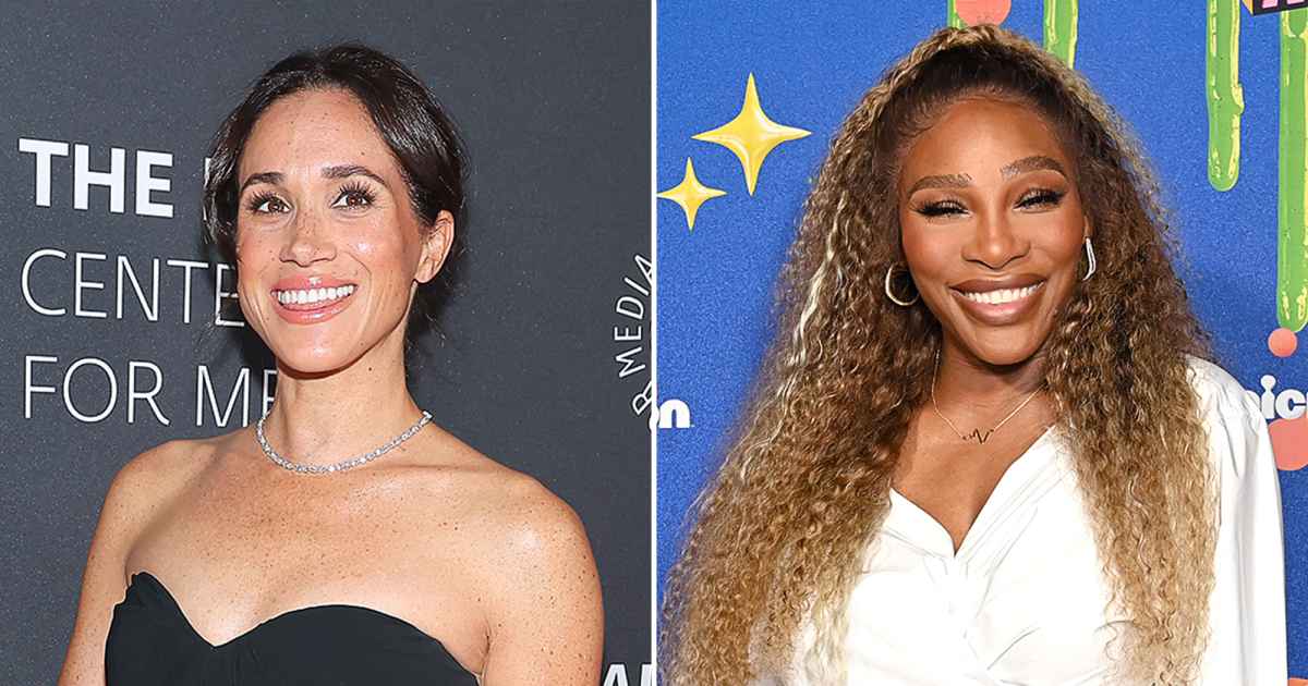 Meghan Markle Daughter Lili Have Playdate With Auntie Serena Williams 01 2025