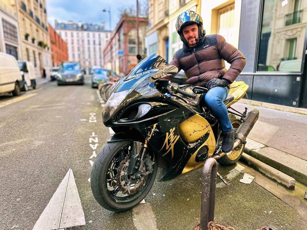 Motorbike influencer Kévin Defour dies in a tragic crash after swerving to avoid a pedestrian. Fans mourn the eerie final post shared just days before his death.