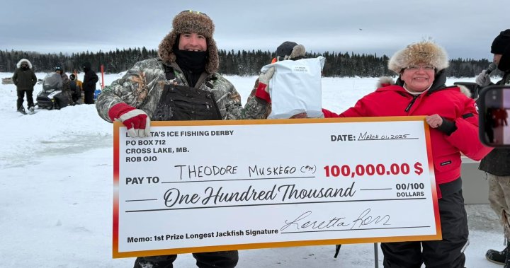 Muskego fish winner with cheque