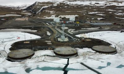 Nanisivik facility aerial