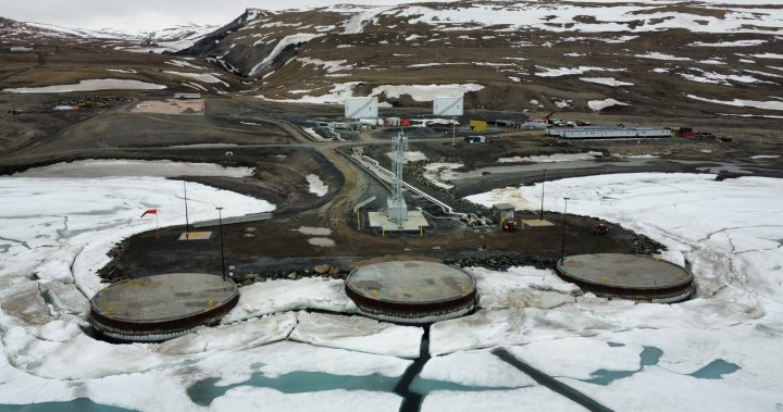 Nanisivik facility aerial