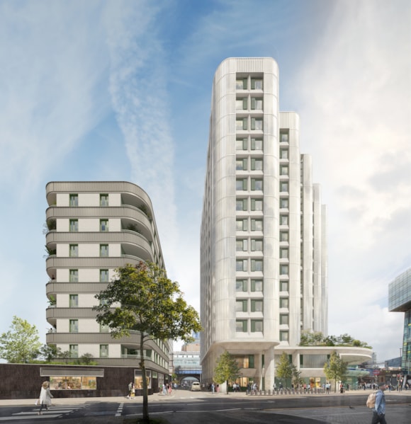 Places for London and Helical greenlit for a 430 unit Southwark PBSA tower