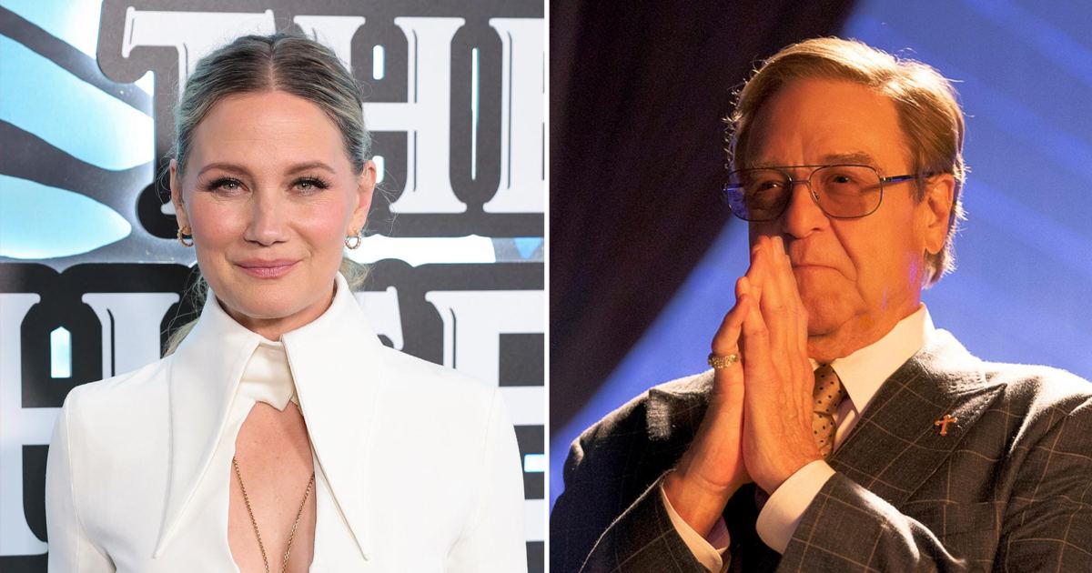 Why Jennifer Nettles Son Started Crying After Meeting Righteous Gemstones Costar John Goodman 886.jp