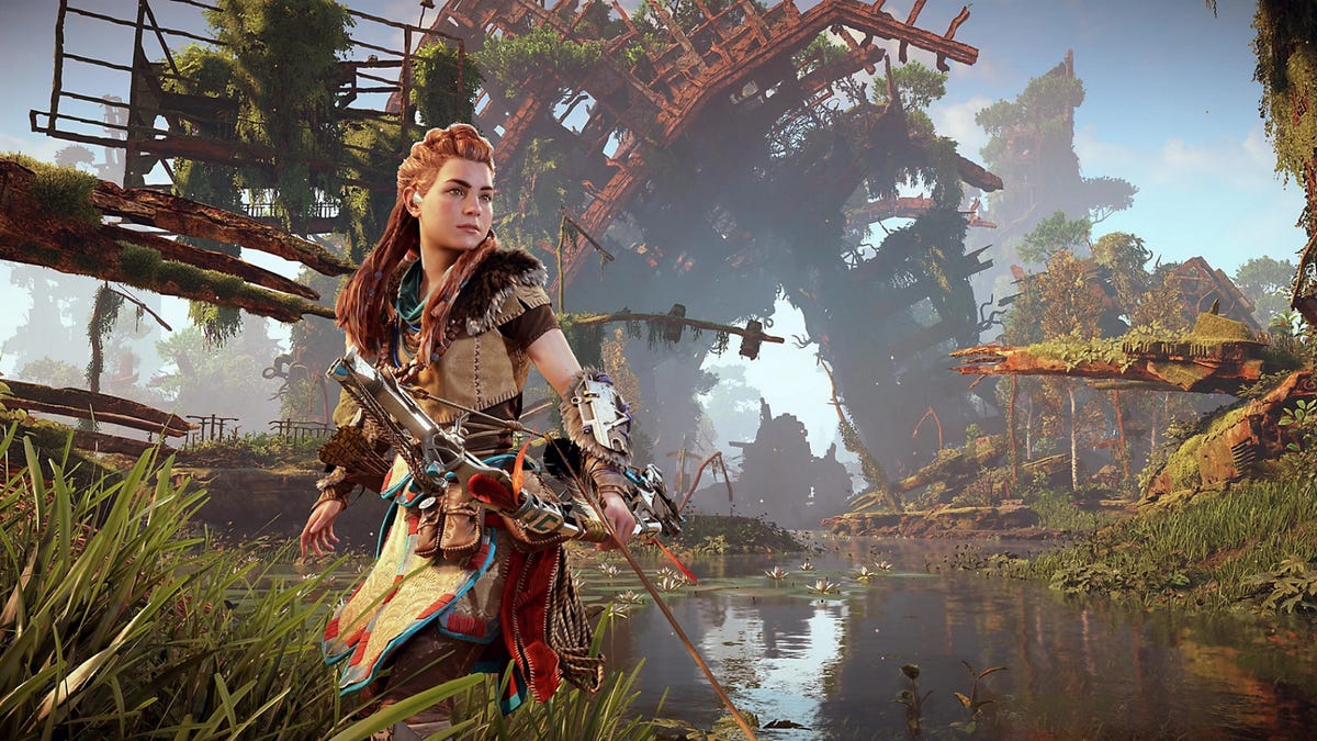 aloy sony horizon character