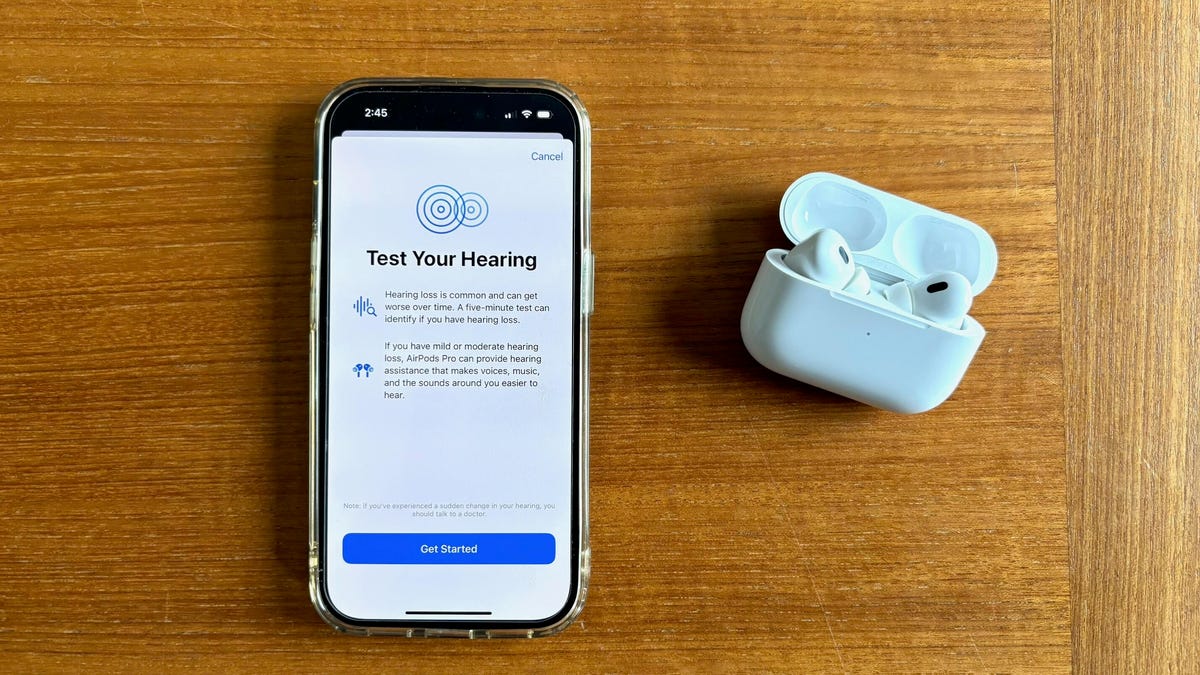 apple hearing test iphone airpods