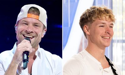 brian littrell gets emotional over son baylees american idol audition promo