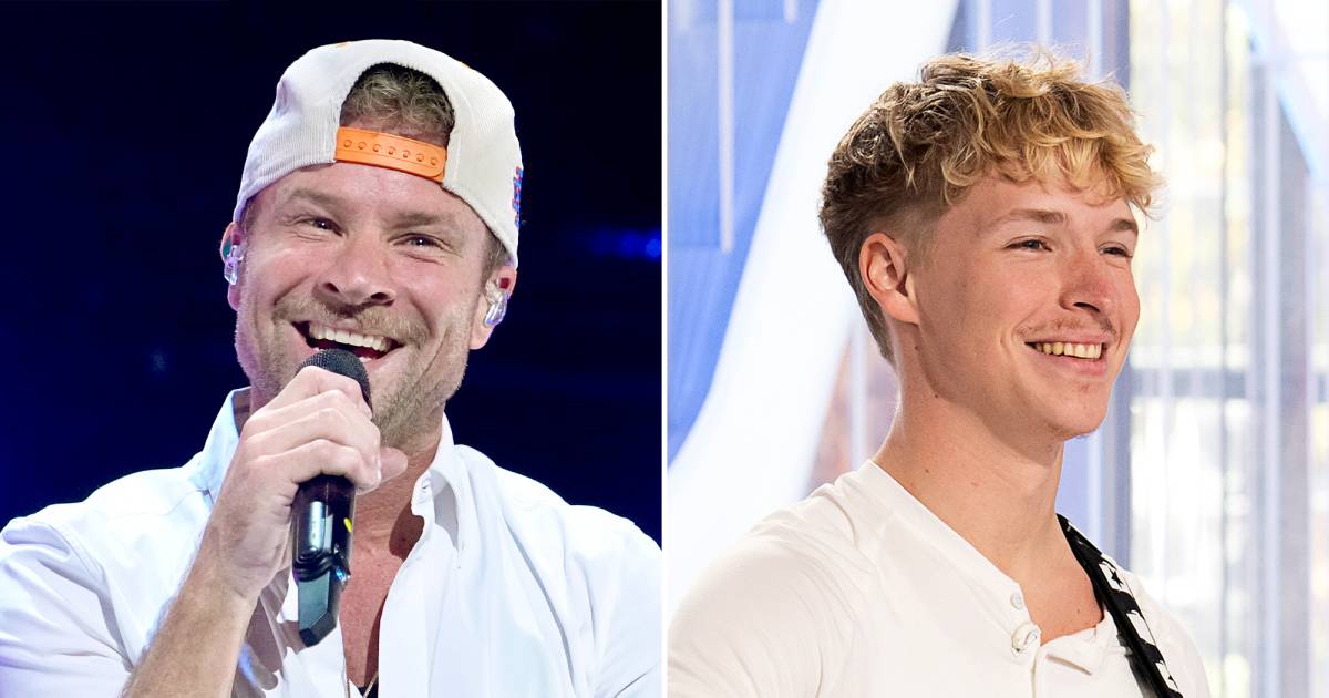 brian littrell gets emotional over son baylees american idol audition promo