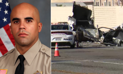 california deputy killed crash