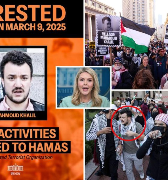 columbia protestor khalil hamas propaganda flyers deportation comp