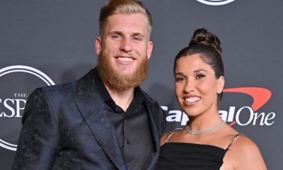 cooper kupp and anna marie celebrate seahawks move 1410017296