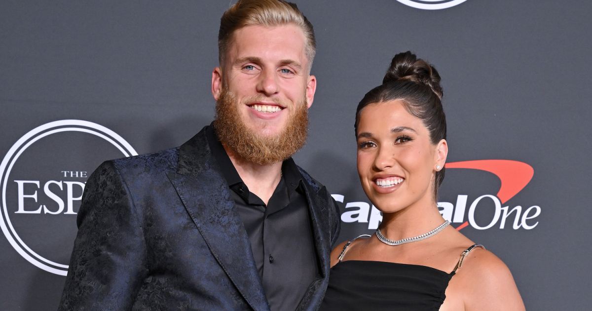 cooper kupp and anna marie celebrate seahawks move 1410017296