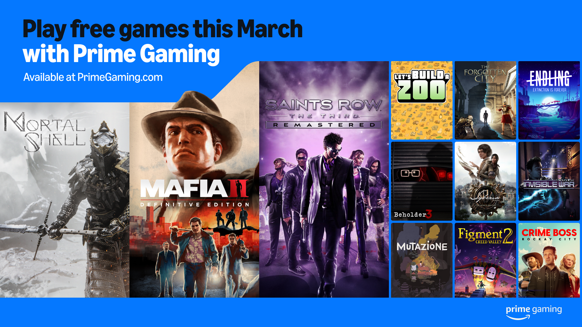 free prime games march 2025