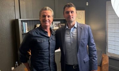 gavin newsom charlie kirk podcast