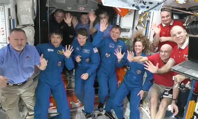 iss crews meet up