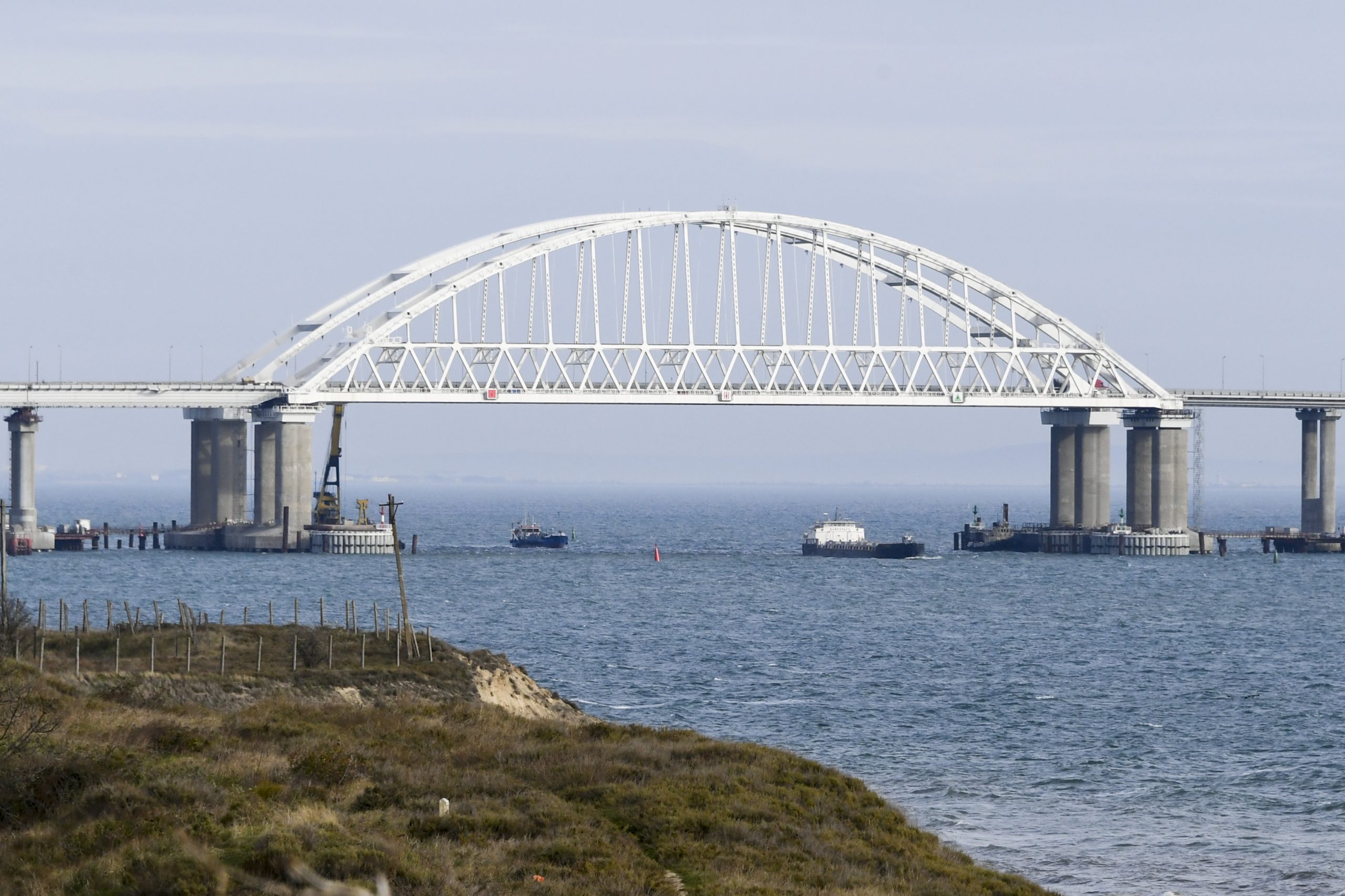 kerch bridge russian occupied crimea scaled