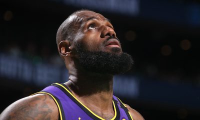 lebron james looks up